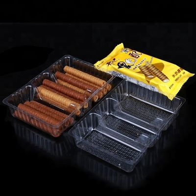 Француз жарит поднос картофельных чипсов пластиковый упаковывая делающ машину поставщик